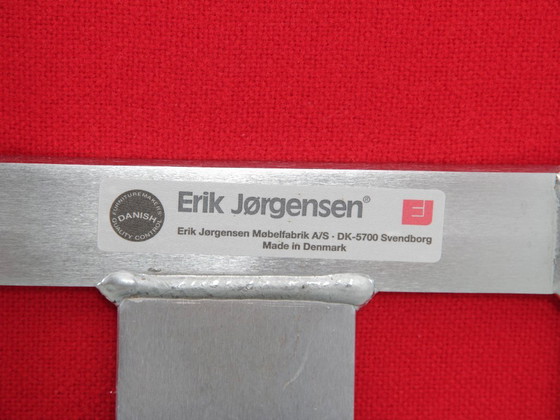 Een paar vintage Corona Scandinavische fauteuils – Erik Jørgensen Møbelfabrik, Metal (photo 13 of 13)