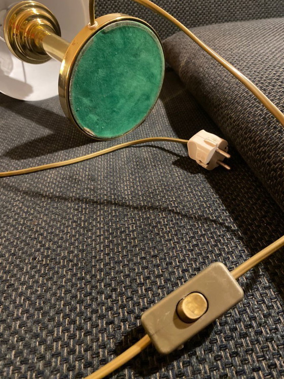 Image 1 of Vintage W.S.B. brass table lamp, lamp, gold