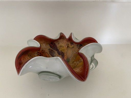 Cuenco "Tutti Frutti" vintage de Murano – Años 50/60 – Auténtico – tafelaccessoires, Murano Glass