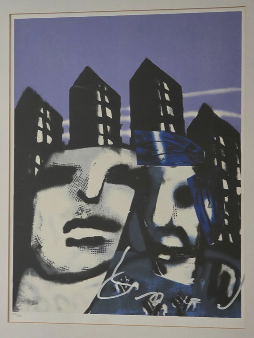 Herman Brood - Going to the City - 125/150 - Signé à la main