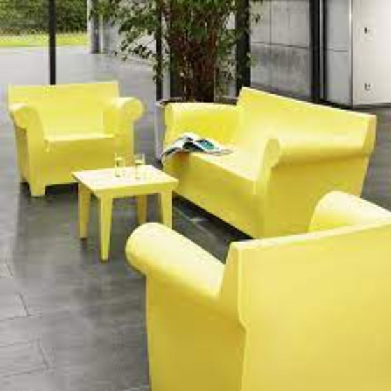 Image 1 of Kartell Bubble Club garden bench yellow