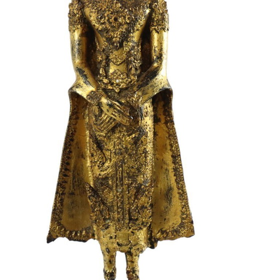 Image 1 of Grand Bouddha debout en bronze