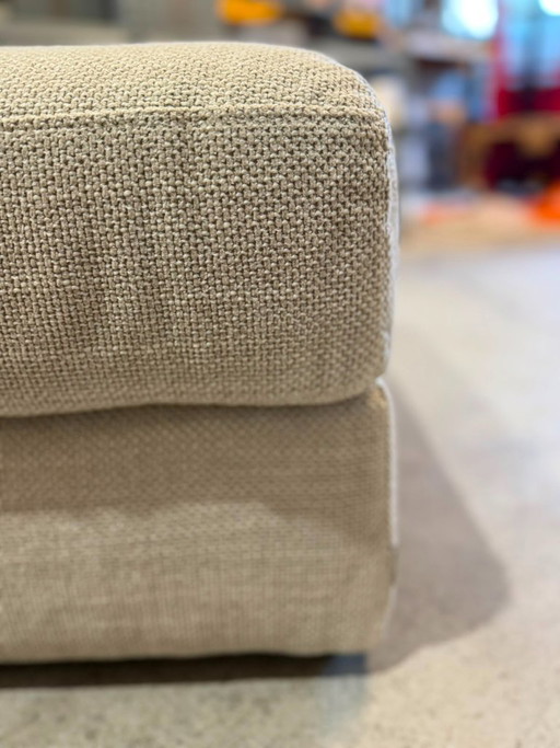 Melchior Meubel 'Feleux' Hocker (Poef) Nieuw – hockers en poefs, Textile (photo 2 of 5)