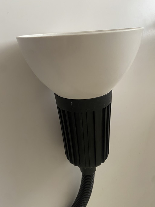 Lampada da tavolo vintage Philips con morsetto, lampada da scrivania HP 2001, anni '70