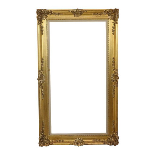 Grote Gouden Barok Stijl Lijst 121x71cm