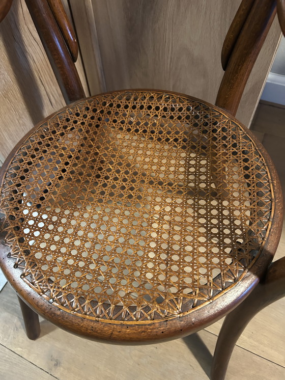 Image 1 of Antieke kinderstoel in legno curvato – Jacob & Josef Kohn Wien ca.1900 – Thonet stijl 