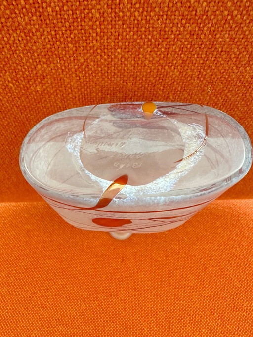 Scandinavian glass art vintage Bertil Vallien for Kosta Boda