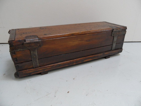Cassapanca militare antica – Armadi contenitori, Wood, Klassiek (photo 6 of 11)