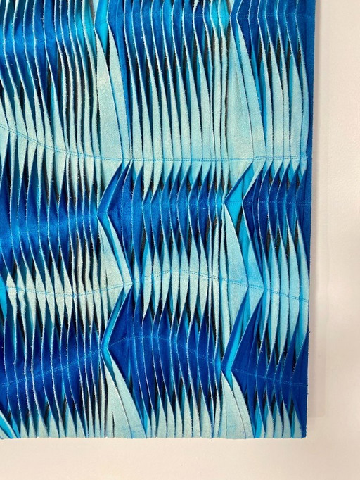 Tableau sculpture art textiles Ref : Amadeus
