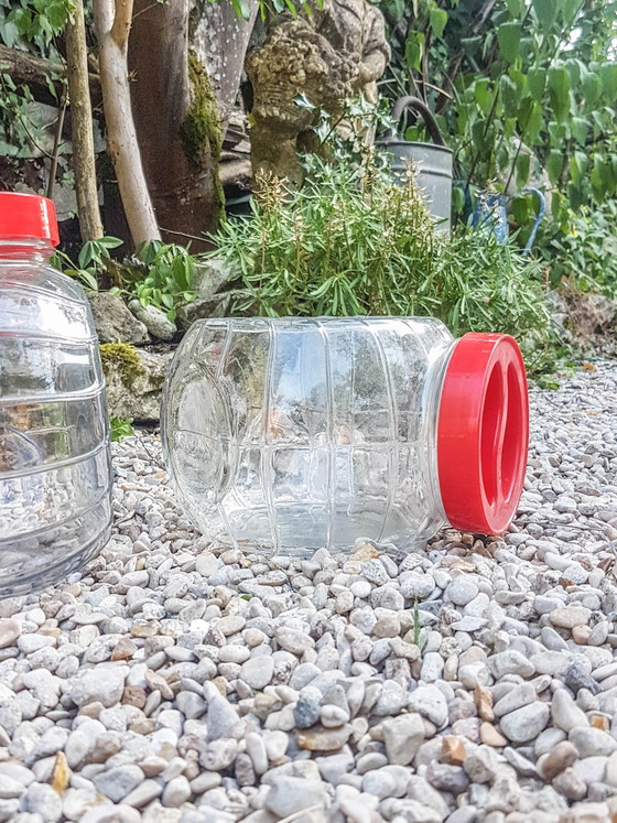 Vintage Glass Jar CONVETRO Made in Italy – Decorative Objects, Plastic (photo 5 of 8)