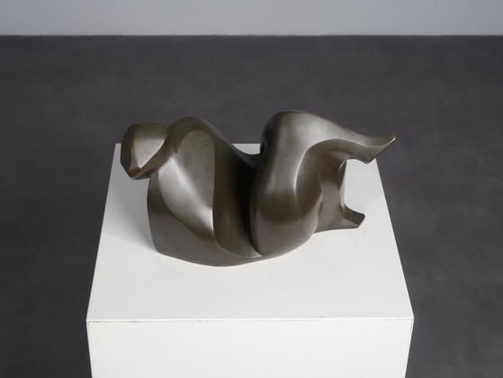 Sculture astratte in bronzo di figura femminile di Francine Govers, Paesi Bassi, anni '90, Marrone, Abstract (foto 4 di 7)