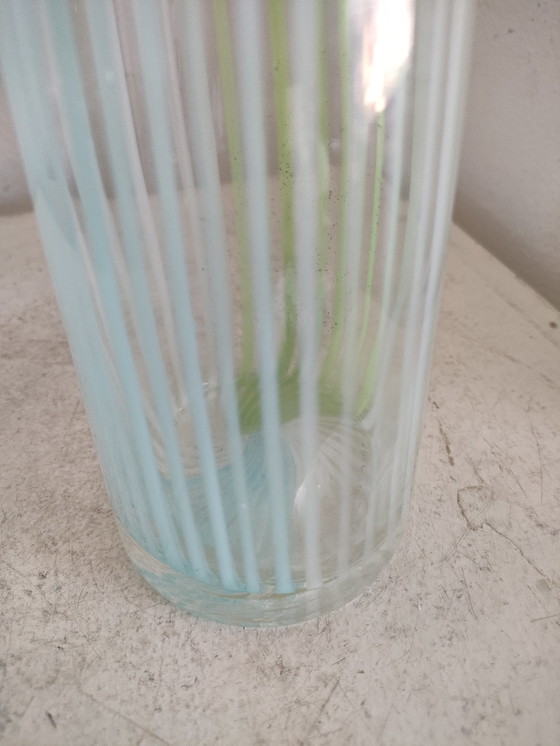 Image 1 of Vaso di design vintage in filigrana di Murano Dino Martens