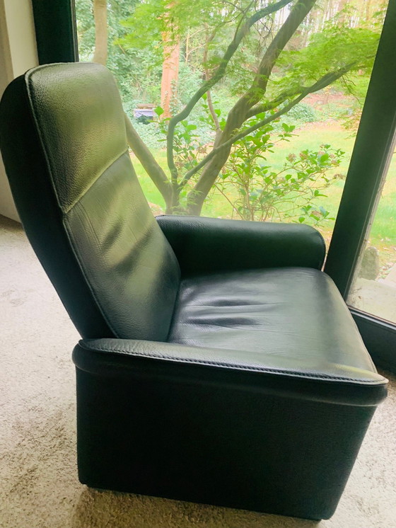 Image 1 of 2x Vintage De Sede DS 50 Armchair & 1x Footstool