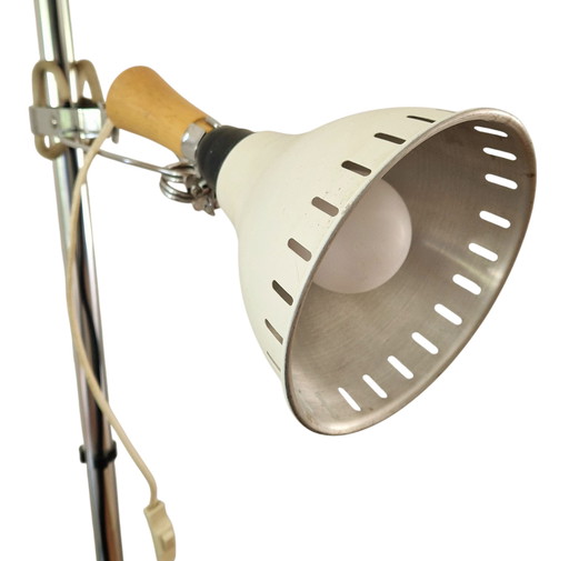 Atelier Clip Lamp - Hout en metaal - 1970