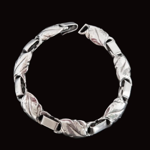 Eiler & Marløe Dänemark - Massives Silberarmband - Gemarkt
