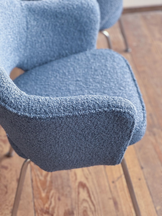 Image 1 of Executive Armchairs by Eero Saarinen for Knoll International, Germany, Set of 6