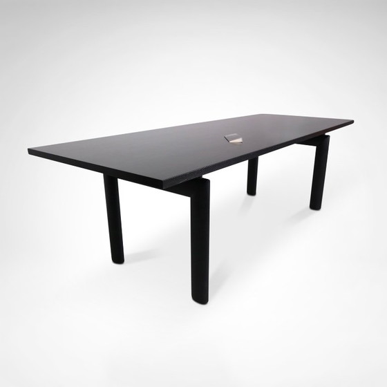 Tavolo da pranzo LC6 in acciaio e legno di Le Corbusier et al. per Cassina anni '80 – Tavoli da pranzo, Metal (photo 8 of 10)