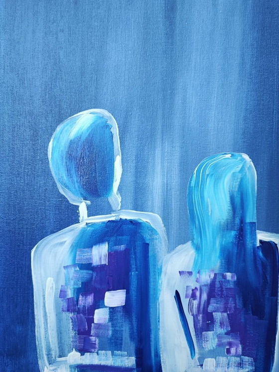 Image 1 of Giancarlo Marcucci - We Are - Artist Painting