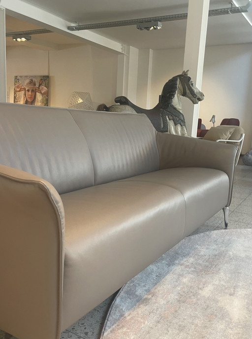 Leolux Mayon 3-Seater Sofa Raffino Koala as New