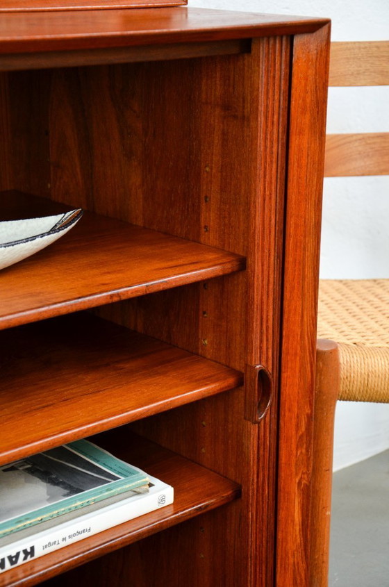 Image 1 of Hvidt & Mølgaard Schrank Søborg Teakhouten dressoir Vintage Midcentury Regal