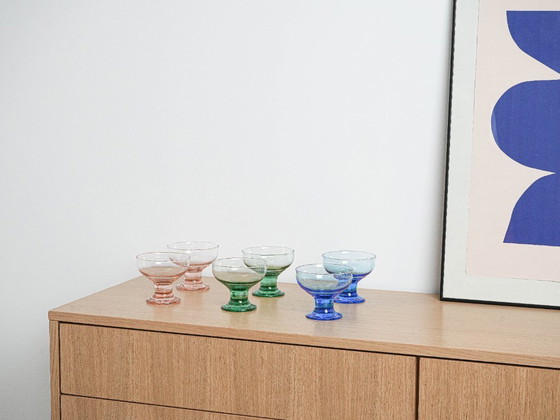 Image 1 of Set di ciotole da dessert, design italiano, anni '70, produzione: Italia