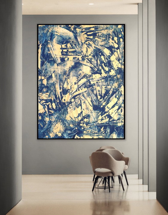 Jürgen Angeler - Golden 3D Wings – Paintings & Drawings, Canvas, Abstract (photo 19 of 24)
