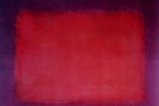 Mark Rothko -----Rot und Orange von 1984