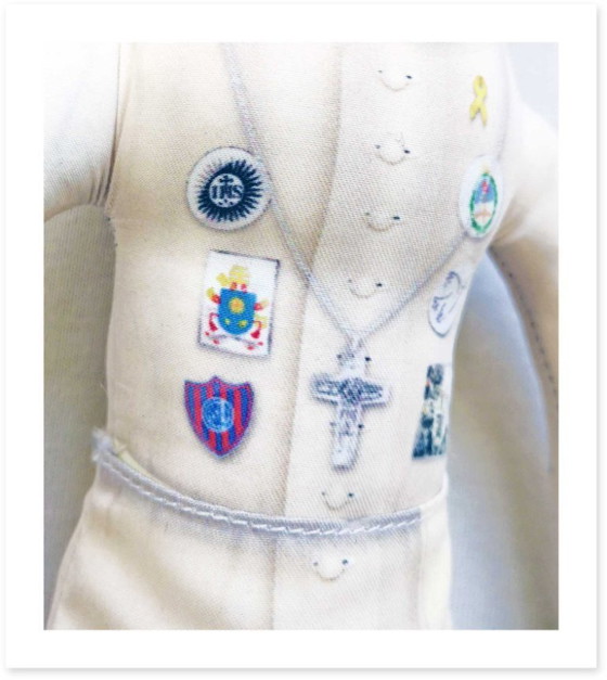 Image 1 of Pope Francis Gift | Pope Francis Decor | Pope Francis Doll Collectible | Catholic Home Decor