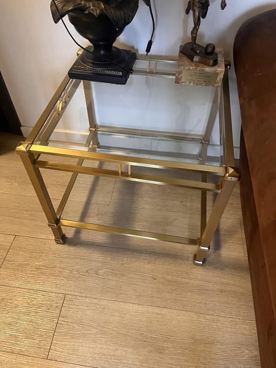 Image 1 of Glazen bijzettafel