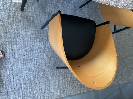 Image 1 of Coin repas design (table Bree’s New World avec 6 chaises Driade Aleph)