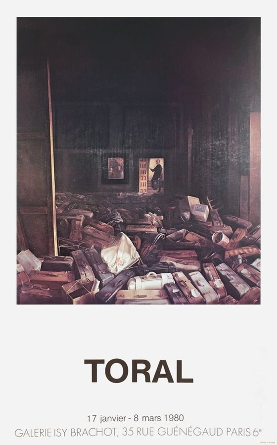 Image 1 of Cristóbal TORAL Expo 80 – Plakat der Galerie Isy Brachot 1980
