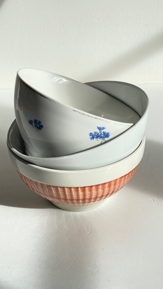 Image 1 of Vintage Ceramic Blueberry Bowls