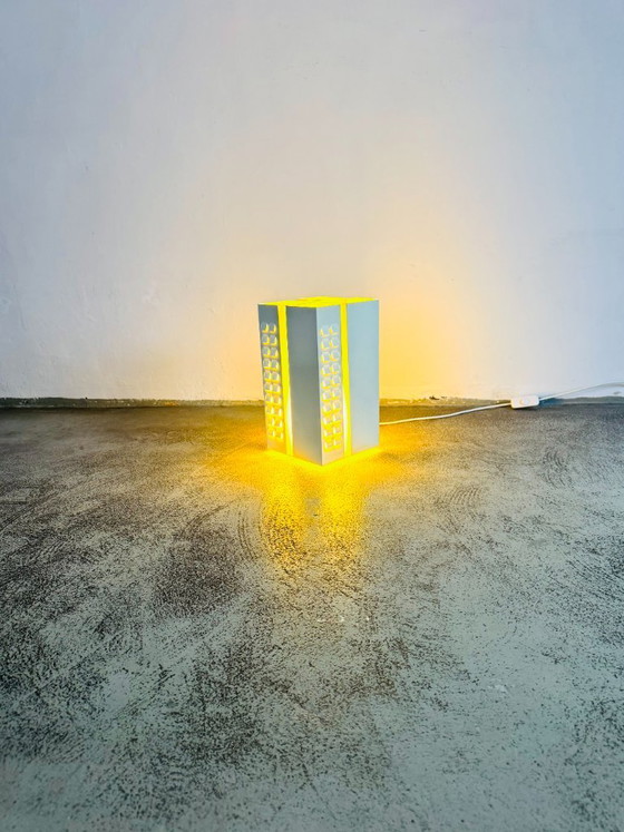 D-2055.14 Siësta Table Lamp by Maija Liisa Komulainen for Raak Amsterdam, The Netherlands, 1970s – Aluminium (photo 7 of 8)