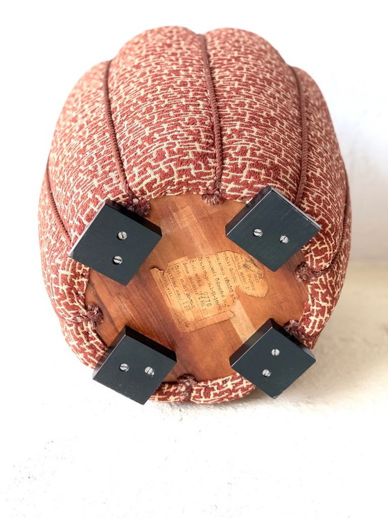 Tabouret van Jindrich Halabala – Jindřich Halabala, Hockers en poefs, Textile (photo 7 of 16)
