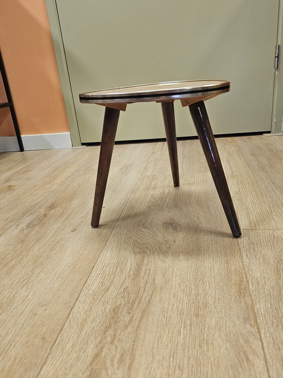 Image 1 of Table d'appoint vintage en marbre