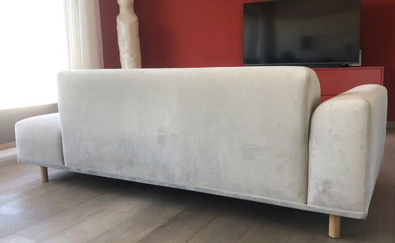 Image 1 of Bolia - grijze design 2½-zitsbank Hannah met 1 armleun en open eind rechts