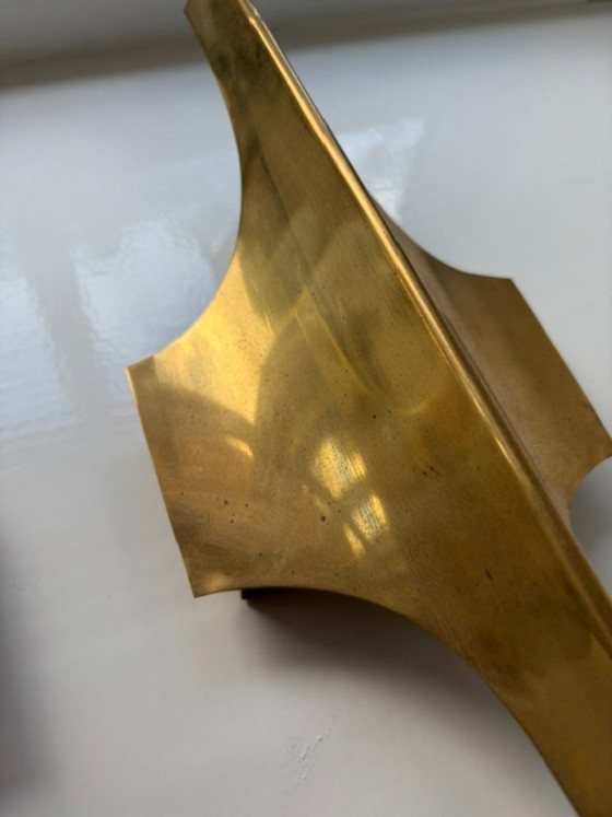 Vintage wall lamps Wilhelm Braun Feldweg - voor Doria Leuchten Germany – Wall lights, Metal, Brass (photo 8 of 11)