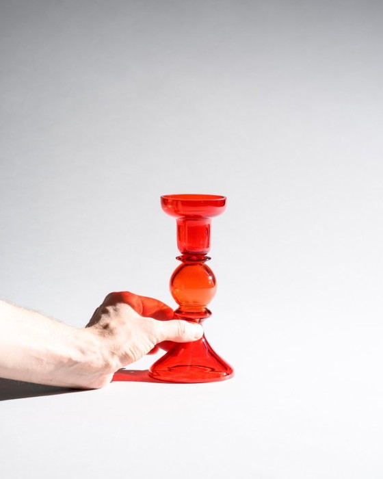 Image 1 of WMF Cari Zalloni Vaso in vetro Trio curato Design spaziale Stile futurista vintage