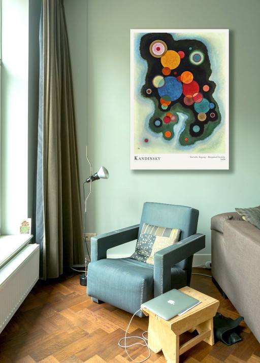 Deep Impulse (Vertiefte Regung, Deepened Impulse) - Kandinsky 1928 - Poster 70 Γ 100 cm