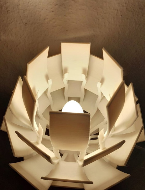Image 1 of Designer lamp made of eco-friendly material - LL8 - table lamp - bedside lamp