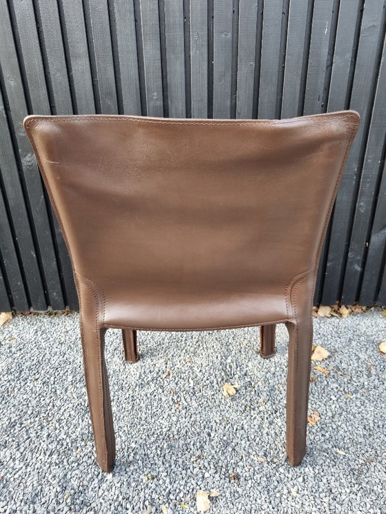Image 1 of 4 sedie Cassina marrone scuro