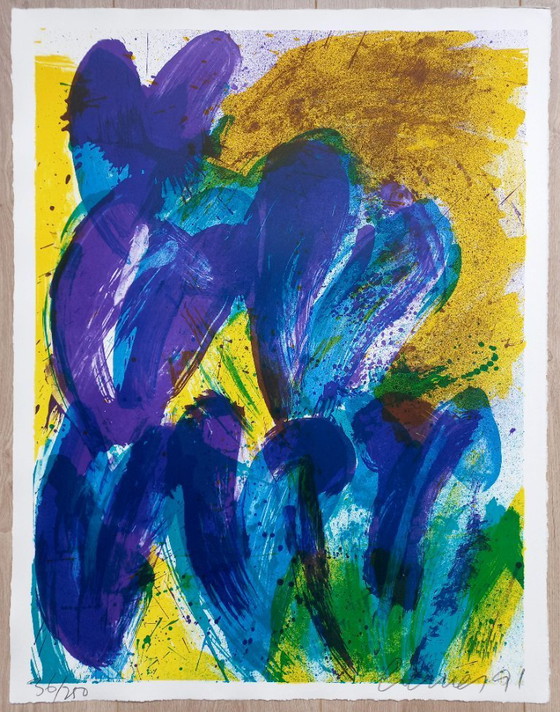 Image 1 of Jan Cremer - Tulipani, litografia