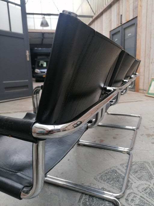4x Mart Stam model s 34 chairs