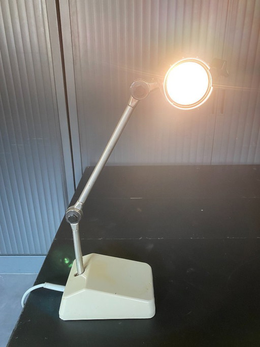 Waldmann Gelenk-Metalllampe, Vintage-Industrie-Werkstattstil, 1950er Jahre – tafellampen (photo 2 of 17)