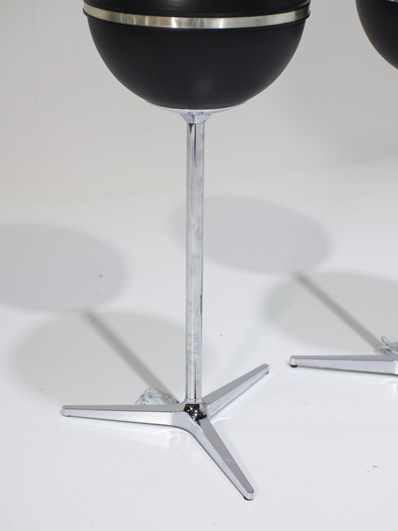 Image 1 of Enceintes Grundig Audiorama 8000 années 1970 noires