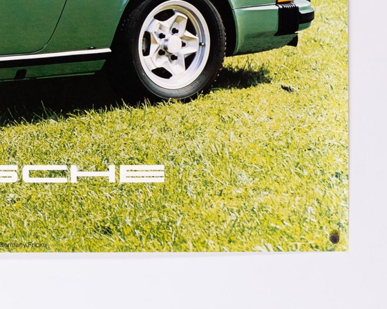 Image 1 of Porsche – Manches Wünscht Man Sich, Seit Man Denken Kann. – 1970s – Original Vintage Advertising Poster – Vintage – 76x102 cm