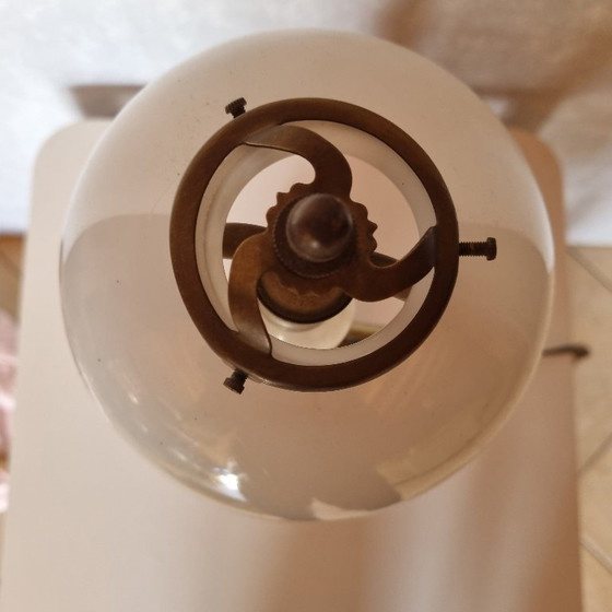 Image 1 of Lampe de bureau en régule 'Gentil Homme' Art Déco