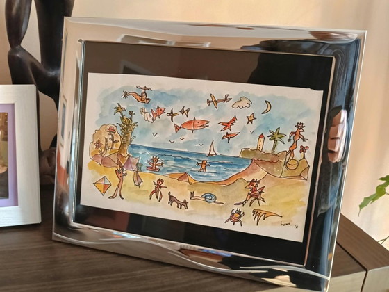Work by Massimo Tosco – Watercolor on paper (23x14 cm) – Paintings & Drawings (photo 5 of 5)