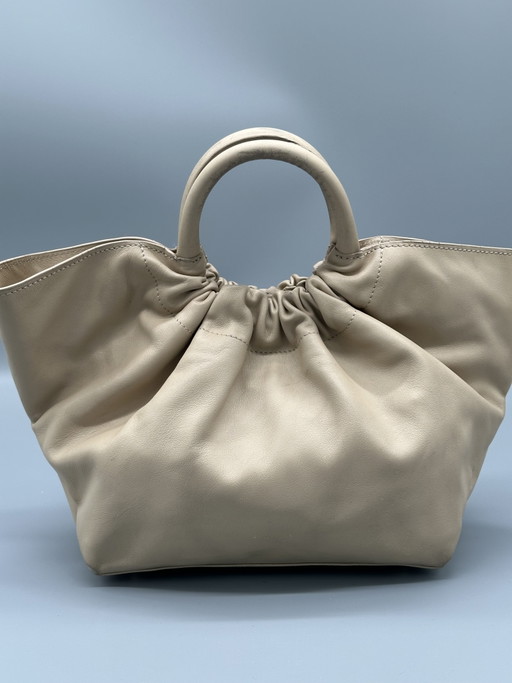 Borsa DeMellier – top handle tassen, Calfskin, Leather