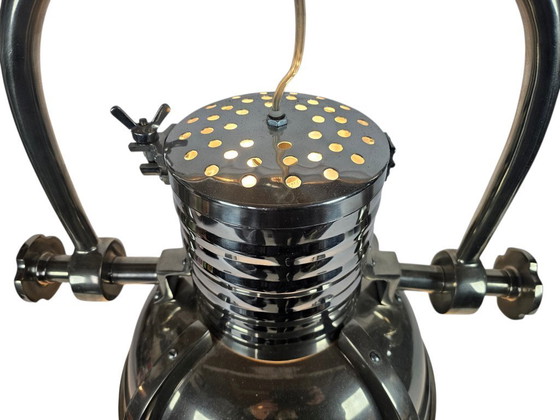 Image 1 of Lantern Sea Nickel - pendant lamp - industrial - ship lamp - film lamp